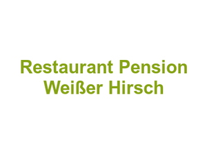 Restaurant Pension Weißer Hirsch Logo
