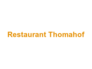 Restaurant Thomahof Logo