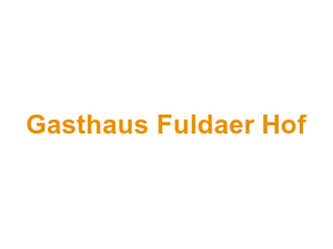 Gasthaus Fuldaer Hof Logo