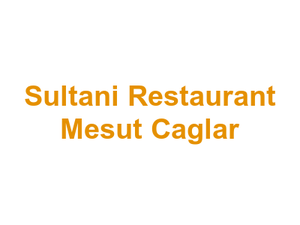 Sultani Restaurant Mesut Caglar Logo