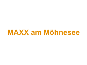 MAXX am Möhnesee Logo