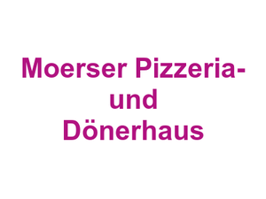 Moerser Pizzeria- und Dönerhaus Logo