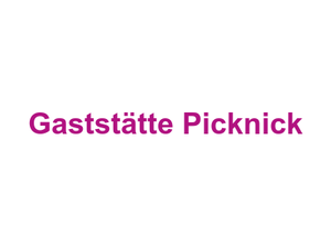 Gaststätte Picknick Logo