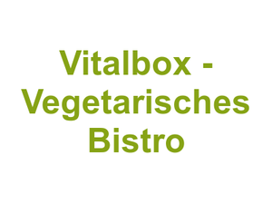 Vitalbox - Vegetarisches Bistro Logo