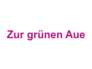 Zur grünen Aue Logo