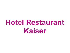 Hotel Restaurant Kaiser Logo