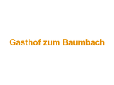 Gasthof zum Baumbach Logo