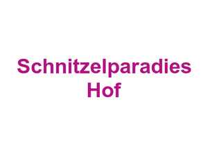 Schnitzelparadies Hof Logo