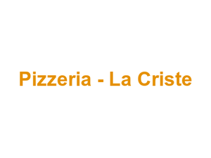 Pizzeria - La Criste Logo