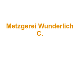Metzgerei Wunderlich C. Logo