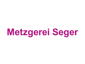 Metzgerei Seger Logo