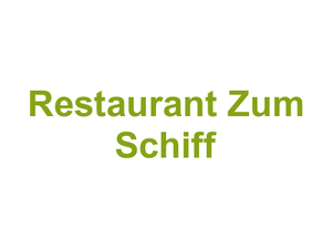 Restaurant "Zum Schiff" Logo