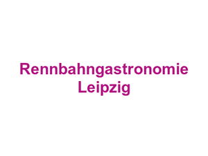 Rennbahngastronomie Leipzig Logo