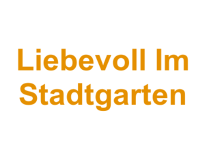 Liebevoll Im Stadtgarten Logo