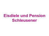 Eisdiele und Pension Schleusener Logo