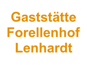 Gaststätte Forellenhof Lenhardt Logo
