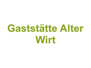 Gaststätte Alter Wirt Logo