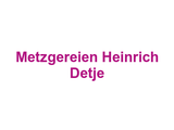 Metzgereien Heinrich Detje Logo
