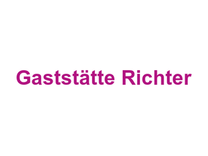 Gaststätte Richter Logo