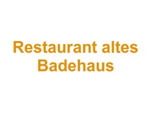 Restaurant altes Badehaus Logo