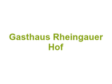 Gasthaus Rheingauer Hof Logo