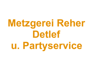 Metzgerei Reher Detlef  u. Partyservice Logo