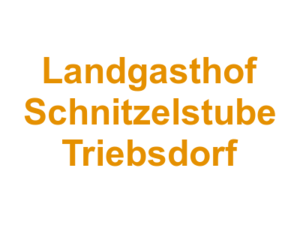 Landgasthof Schnitzelstube Triebsdorf Logo