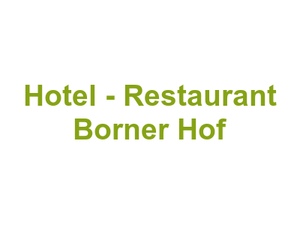 Hotel - Restaurant Borner Hof Logo