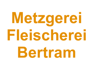 Metzgerei Fleischerei Bertram Logo