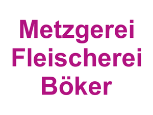 Metzgerei Fleischerei Böker Logo