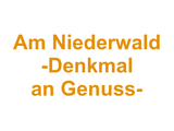 Am Niederwald -Denkmal an Genuss- Logo