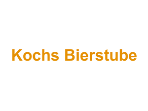 Kochs Bierstube Logo
