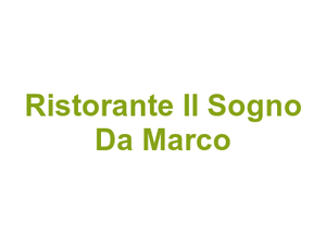 Ristorante Il Sogno Da Marco Logo