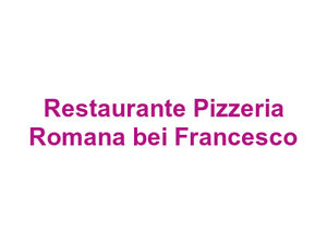 Restaurante Pizzeria Romana bei Francesco Logo