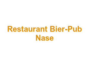 Restaurant Bier-Pub Nase Logo