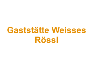 Gaststätte Weisses Rössl Logo