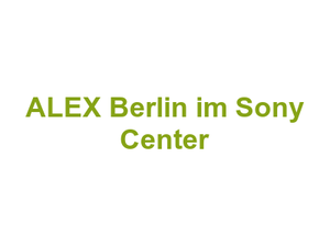 ALEX Berlin im Sony Center Logo