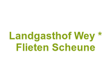 Landgasthof Wey * Flieten Scheune Logo