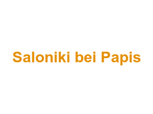 Saloniki bei Papis Logo