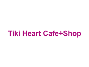 Tiki Heart Cafe+Shop Logo