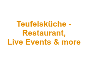 Teufelsküche - Restaurant, Live Events & more Logo