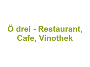 Ö drei - Restaurant, Cafe, Vinothek Logo