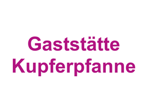 Gaststätte Kupferpfanne Logo