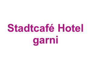 Stadtcafé Hotel garni Logo