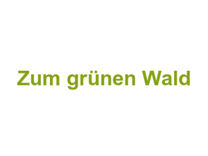 Zum grünen Wald Logo