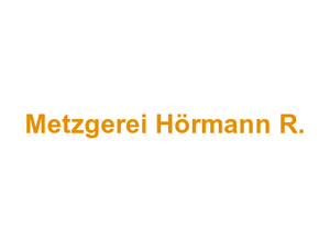 Metzgerei Hörmann R. Logo