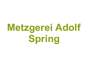 Metzgerei Adolf Spring Logo