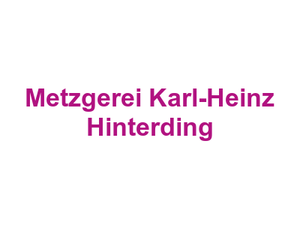 Metzgerei Karl-Heinz Hinterding Logo