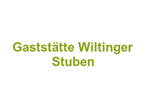Gaststätte Wiltinger Stuben Logo