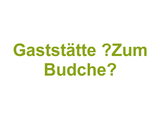 Gaststätte „Zum Budche“ Logo